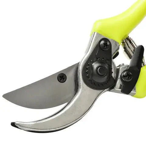 Burgon and Ball - Fluorescent Bypass Secateurs - Yellow - Bypass Secateurs - AllotMate Essentials - GFB/BSYELL