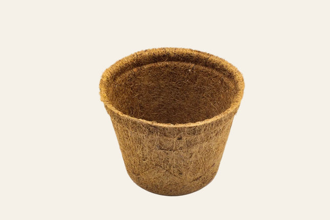 13cm Coir Plant Pots – 100% Biodegradable Pots & Peat-Free 1L | Ideal for Sowing & Growing