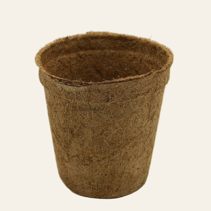 17cm Coir Plant Pots – 100% Biodegradable Pots & Peat-Free | Ideal for Growing On