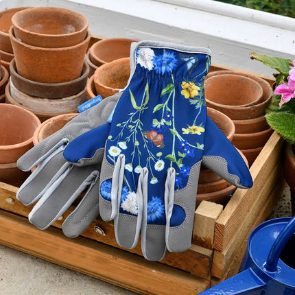 British Meadow Gardening Gloves – RHS Gift Collection | One Size by Burgon & Ball | Gardening Gloves | GRH/GLOVEBM 5019360202172 | The Online Garden Store
