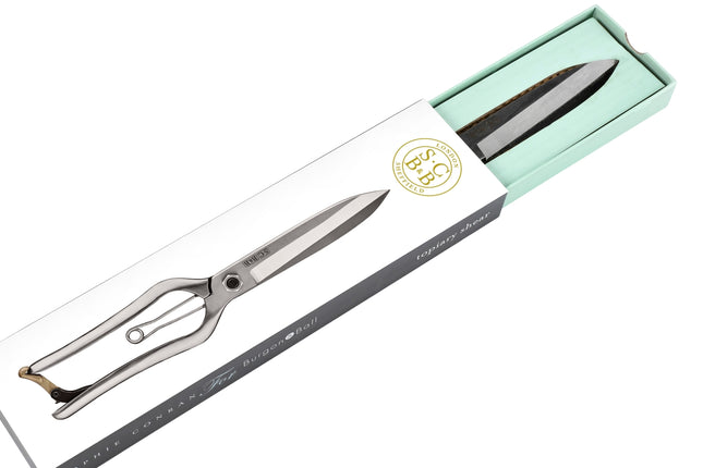 Sophie Conran for Burgon and Ball Topiary Shear Stainless Steel with Brass Lock