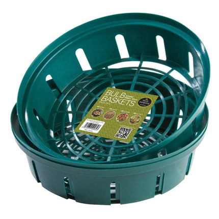 Round Bulb Baskets – Easy Lift Planting Baskets for Spring Bulbs | Garland