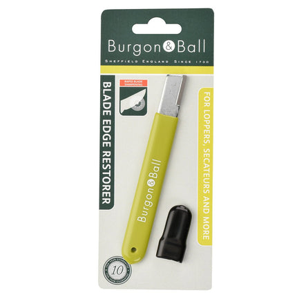 Blade Edge Restorer – Tool Sharpener for Garden Shears & Secateurs | Burgon & Ball | Blade Edge Restorer | GTO/SHARP 5019360014690 | AllotMate Essentials