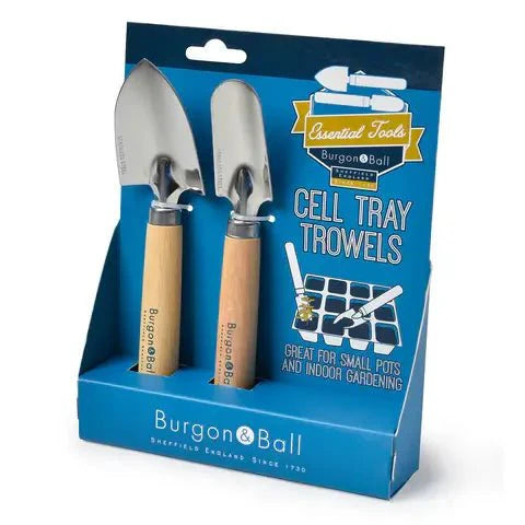 Cell Tray Trowels – Precision Tools for Seed Trays & Plugs | Burgon & Ball | Cell Trowel | GES/CELLTR 5019360011101 | AllotMate Essentials