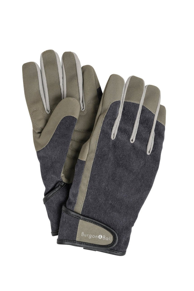 Dig The Glove – Slate Corduroy Gardening Gloves in (M/L) & (L/XL) | Burgon & Ball