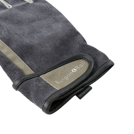 Dig The Glove – Slate Corduroy Gardening Gloves in (M/L) & (L/XL) | Burgon & Ball | Gardening Gloves | GLO/GREYCORML 5019360012405 | AllotMate Essentials