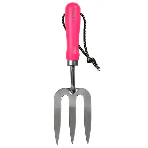 Burgon and Ball Burgon and Ball - Fluorescent Hand Fork - Pink - AllotMate Essentials - GFB/HFPINK - 