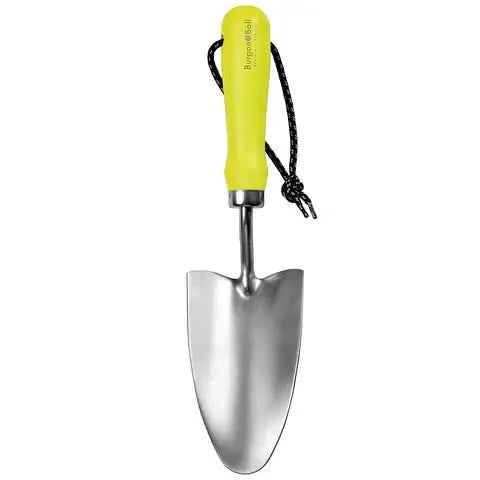 Burgon and Ball Burgon and Ball - Fluorescent Hand Trowel - Yellow - AllotMate Essentials - GFB/HTYELL - 