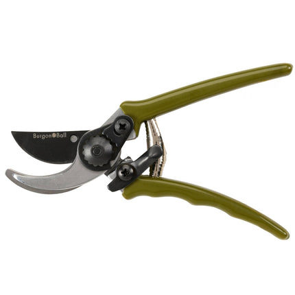 Collectors Micro Secateurs – Olive Green Precision Pruners | Burgon & Ball | Bypass Secateur | GCC/MPOLIVE 5019360204466 | AllotMate Essentials