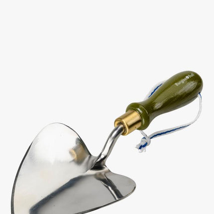 Planting Trowel – Olive Green Collectors Range | FSC Tool by Burgon & Ball | Planting Trowel | GCC/SPTOLIVE | AllotMate Essentials