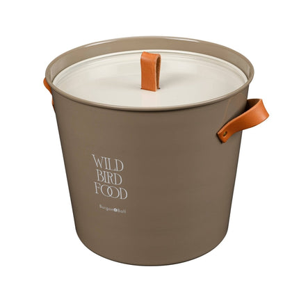 Burgon and Ball - Wild Bird Feed Tin - Truffle - Bird Feed Container - AllotMate Essentials - GEN/BTINTRUFF