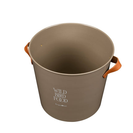 Burgon and Ball - Wild Bird Feed Tin - Truffle - Bird Feed Container - AllotMate Essentials - GEN/BTINTRUFF