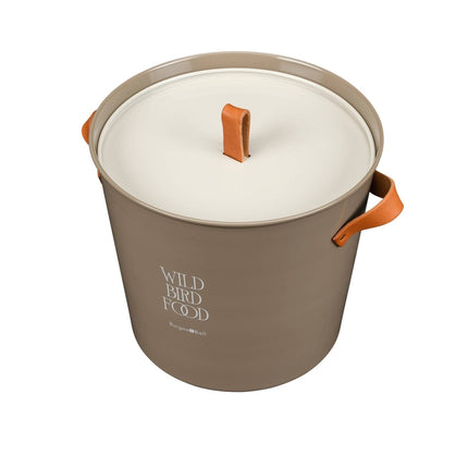 Burgon and Ball - Wild Bird Feed Tin - Truffle - Bird Feed Container - AllotMate Essentials - GEN/BTINTRUFF