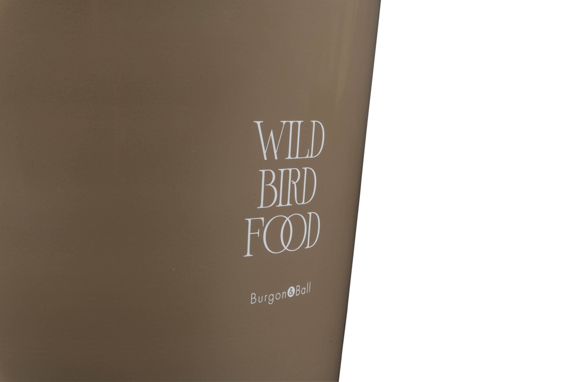 Burgon and Ball - Wild Bird Feed Tin - Truffle - Bird Feed Container - AllotMate Essentials - GEN/BTINTRUFF