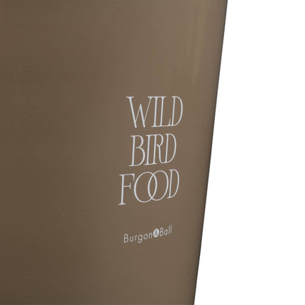 Burgon and Ball - Wild Bird Feed Tin - Truffle - Bird Feed Container - AllotMate Essentials - GEN/BTINTRUFF