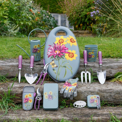Secateur - RHS Gift Set with Asteraceae Design | FSC Tools by Burgon & Ball | Secateurs | GRH/SCBOXASTER 5019360203865 | AllotMate Essentials