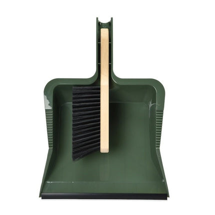 RHS Large Dustpan & Brush Set – FSC Wood & Stiff Bristles | Burgon & Ball | Dustpan & Brush | GTH/HBPAN 5019360203445 | AllotMate Essentials