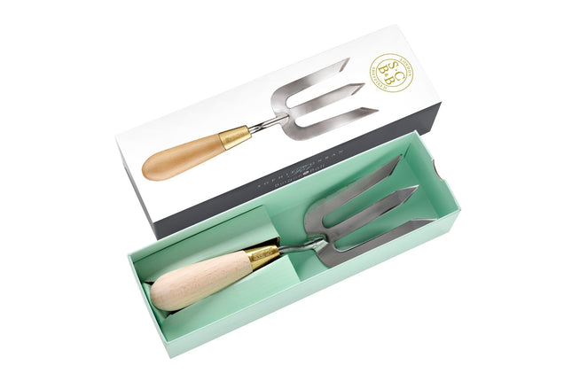 Hand Fork – Sophie Conran Gift Boxed Garden Tool | Burgon & Ball | Fork | GSC/FORK 5019360007852 | AllotMate Essentials