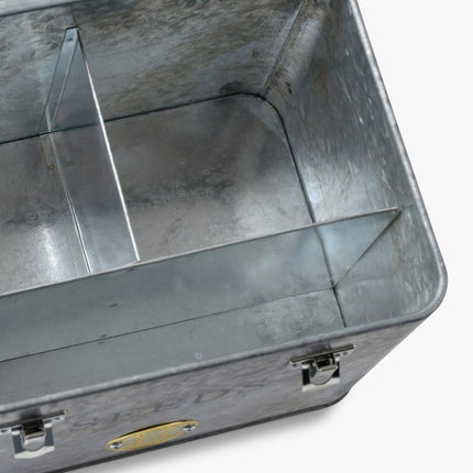 Galvanised Seed Tin – Stylish Storage with Inner Compartments | Sophie Conran by Burgon & Ball | Seed Storage | GSC/SEEDGALV 5019360203353 | AllotMate Essentials