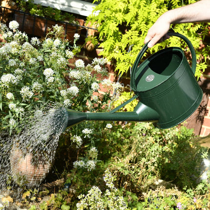 Burgon and Ball - Watering Can 9 Litre - British Racing Green - Watering Can - AllotMate Essentials - GTW/W9DG