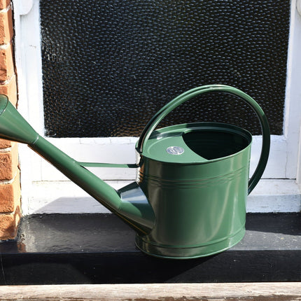 Burgon and Ball - Watering Can 9 Litre - British Racing Green - Watering Can - AllotMate Essentials - GTW/W9DG