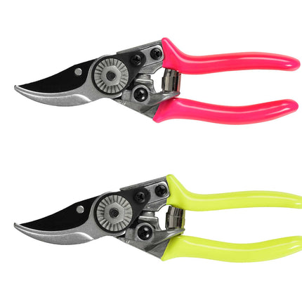 FloraBrite® Fluorescent Pocket Pruner – Bright Garden Tool in Pink or Yellow | Burgon & Ball | Pruner | GFB/PPYELL 5019360013075 | AllotMate Essentials