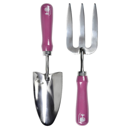 Trowel & Fork - RHS Gift Set with Asteraceae Design | FSC Tools by Burgon & Ball
