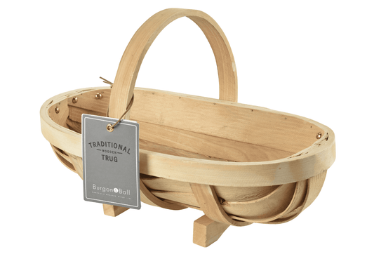 Burgon and Ball Medium Traditional Wooden Trug - Trug - AllotMate Essentials - GHV/TRM - 5019360006985
