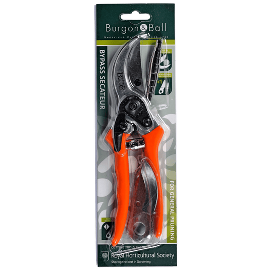 Burgon and Ball RHS Left - handed Bypass Secateur - Left - handed Bypass Secateur - The Online Garden Store - GTO/SCLH - 5019360015888