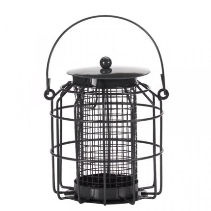 Compact Squirrel Proof Peanut Feeder, Guardian Cage Bird Feeder, 15cm High