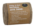 3 Ply Jute Twine in 250g or 500g – Natural Plant Support Twine | Garland | Twine | W0555 5031670505552 | AllotMate Essentials