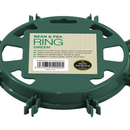 Bean & Pea Support Ring – Durable Metal Frame for Climbing Crops | Garland | Bean & Pea Ring | W2000 5031670520005 | AllotMate Essentials
