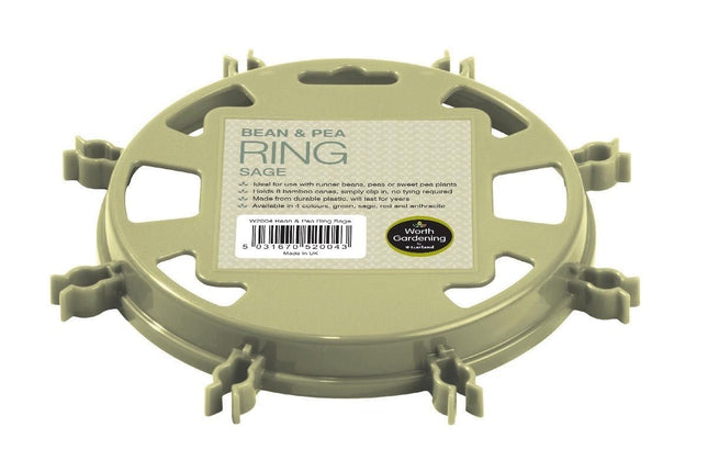 Bean & Pea Support Ring – Durable Metal Frame for Climbing Crops | Garland | Bean & Pea Ring | W2004 5031670520043 | AllotMate Essentials