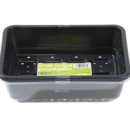 Budget Propagator With Holes – Compact Seed Propagation Tray in Small, Narrow or Large | Recycled Plastic by Garland | Unheated Propagation | G133 5031670002822 | AllotMate Essentials