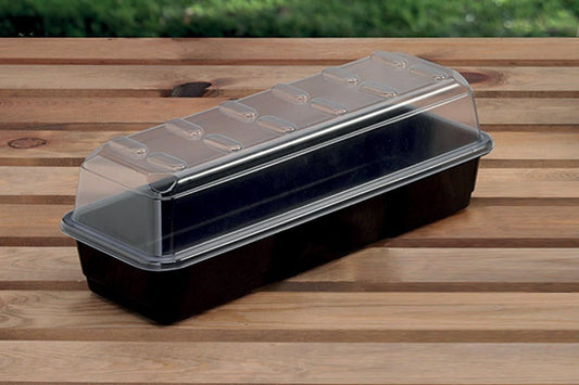 Budget Propagator With Holes – Compact Seed Propagation Tray in Small, Narrow or Large | Recycled Plastic by Garland | Unheated Propagation | G134 5031670002839 | AllotMate Essentials