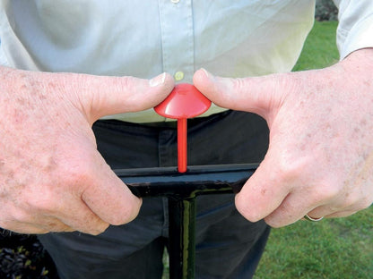 Bulb Planter – Heavy Duty Steel Tool for Precision Planting | Ergonomic Grip | Bulb Planter | W0474 5031670504746 | AllotMate Essentials
