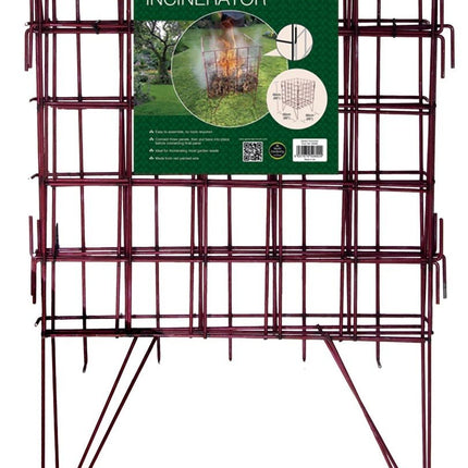 Garden Incinerator – Easy-to-Assemble Metal Burner for Garden Waste | Garland