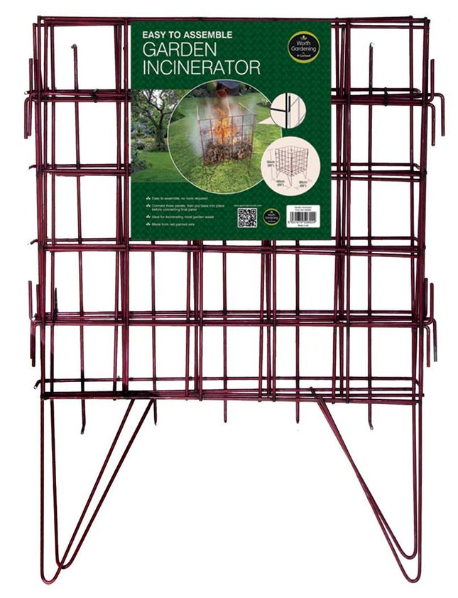 Garden Incinerator – Easy-to-Assemble Metal Burner for Garden Waste | Garland