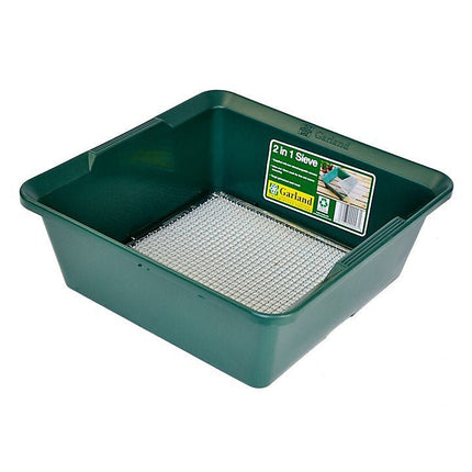 2 - in - 1 Soil Sieve – Interchangeable Mesh for Compost & Potting | Garland | Sieve | G104 5031670002471 | AllotMate Essentials