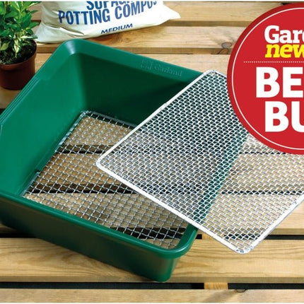 2 - in - 1 Soil Sieve – Interchangeable Mesh for Compost & Potting | Garland | Sieve | G104 5031670002471 | AllotMate Essentials