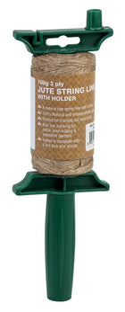 Jute String Line & Holder – Natural Garden Plant Support | Garland