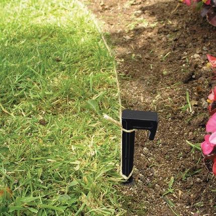 Jute String Line & Holder – Natural Garden Plant Support | Garland | Planting Line | W0567 503167050675 | AllotMate Essentials