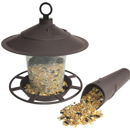Lantern Bird Seed & Nut Feeder – Hanging Feeder for Wild Birds | Garland | Bird Feeder | W2075 5031670520753 | AllotMate Essentials