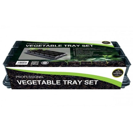 Professional Vegetable Tray Set – Recycled Plastic Propagation System | Garland | Unheated Propagation | W0064 5031670500649 | AllotMate Essentials