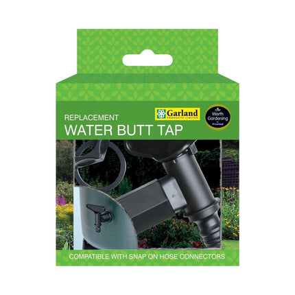 Replacement Water Butt Tap – Leak - Free Flow Control | Garland | Water Butt Tap | W1872 5031670518729 | AllotMate Essentials