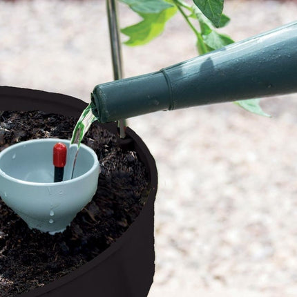 Self - Watering Grow Pot Tower – Vertical Garden System in Green, Red and Anthracite Grey | Garland | Self Watering Grow Pot | G195GR 5031670003690 | AllotMate Essentials