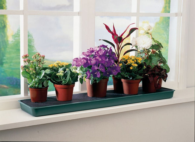 Self - Watering Windowsill Plant Tray – Compact Indoor Growing Tray | Garland | Windowsill Tray | G71 5031670001931 | AllotMate Essentials