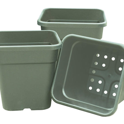 Square Tom Pots – Durable Plastic Pots for Tomatoes & Veg | Garland | Pots | G254SA 5031670004420 | AllotMate Essentials
