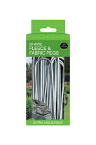 Wire Fleece & Fabric Pegs – Secure Garden Covering (20 Pack) | Garland | Pegs | W0884 5031670508843 | AllotMate Essentials