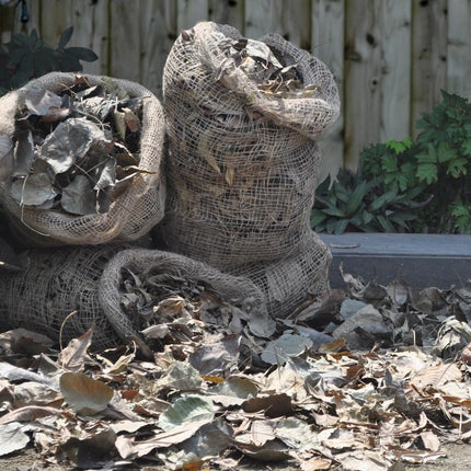 Jute Leaf Bags – Eco-Friendly Garden Waste Sacks (Pack of 3) | Garland